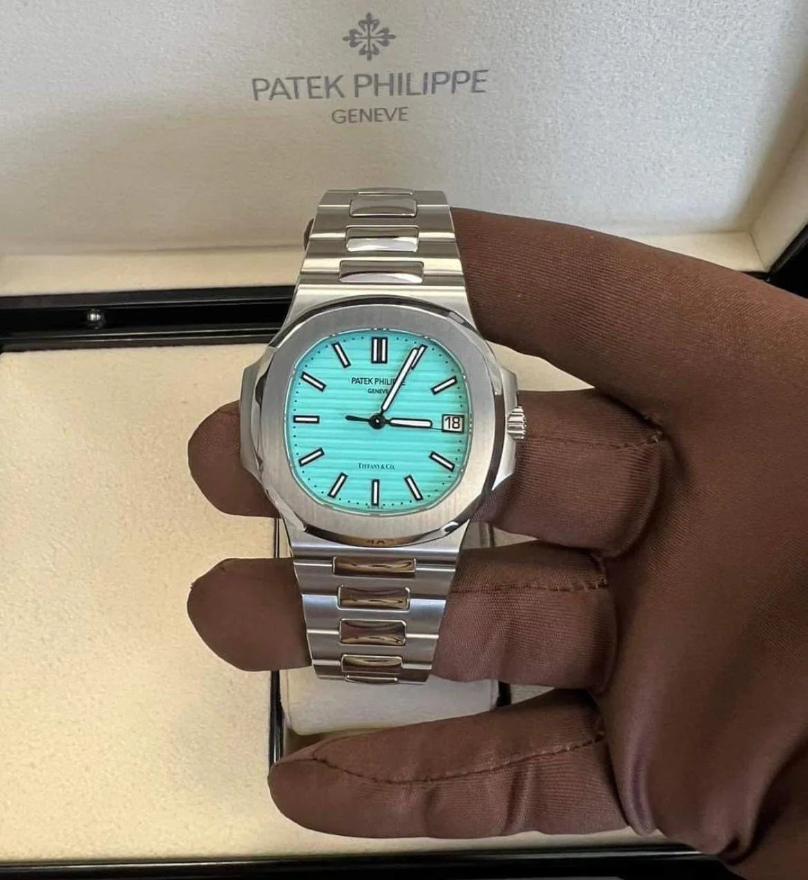 Patek Philippe Nautilus Blue Dial - Master copy original Look