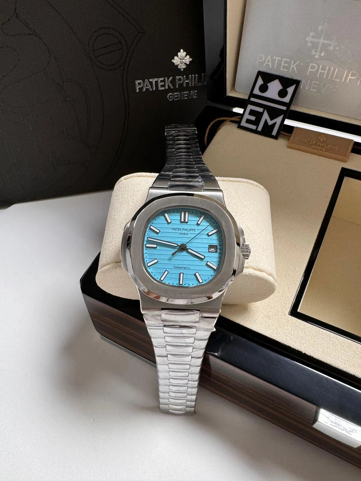 Patek Philippe Nautilus Blue Dial - Master copy original Look